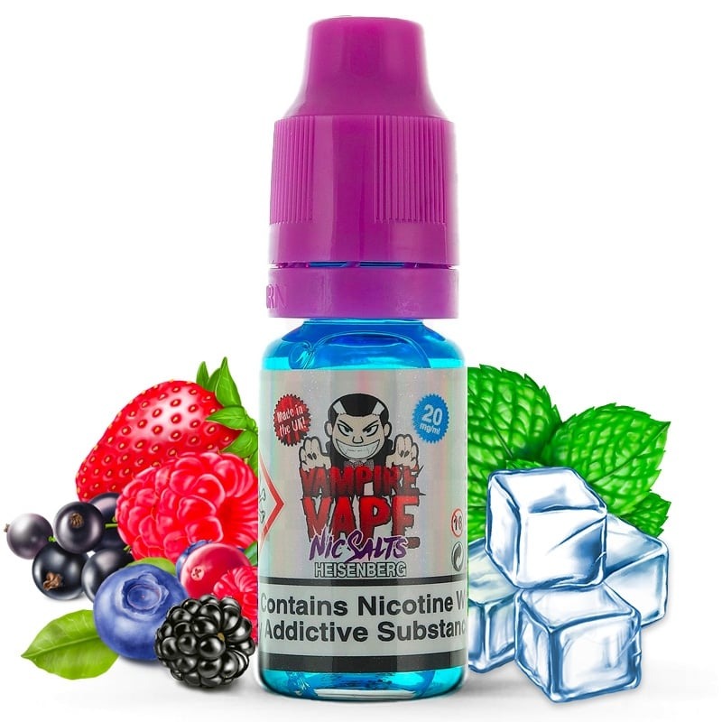 HEISENBERG Líquido con Sales de Nicotina 10ml - 10mg/20mg - Vampire Vape  】🏅 ▷ VaporPlanet.Online 🥇